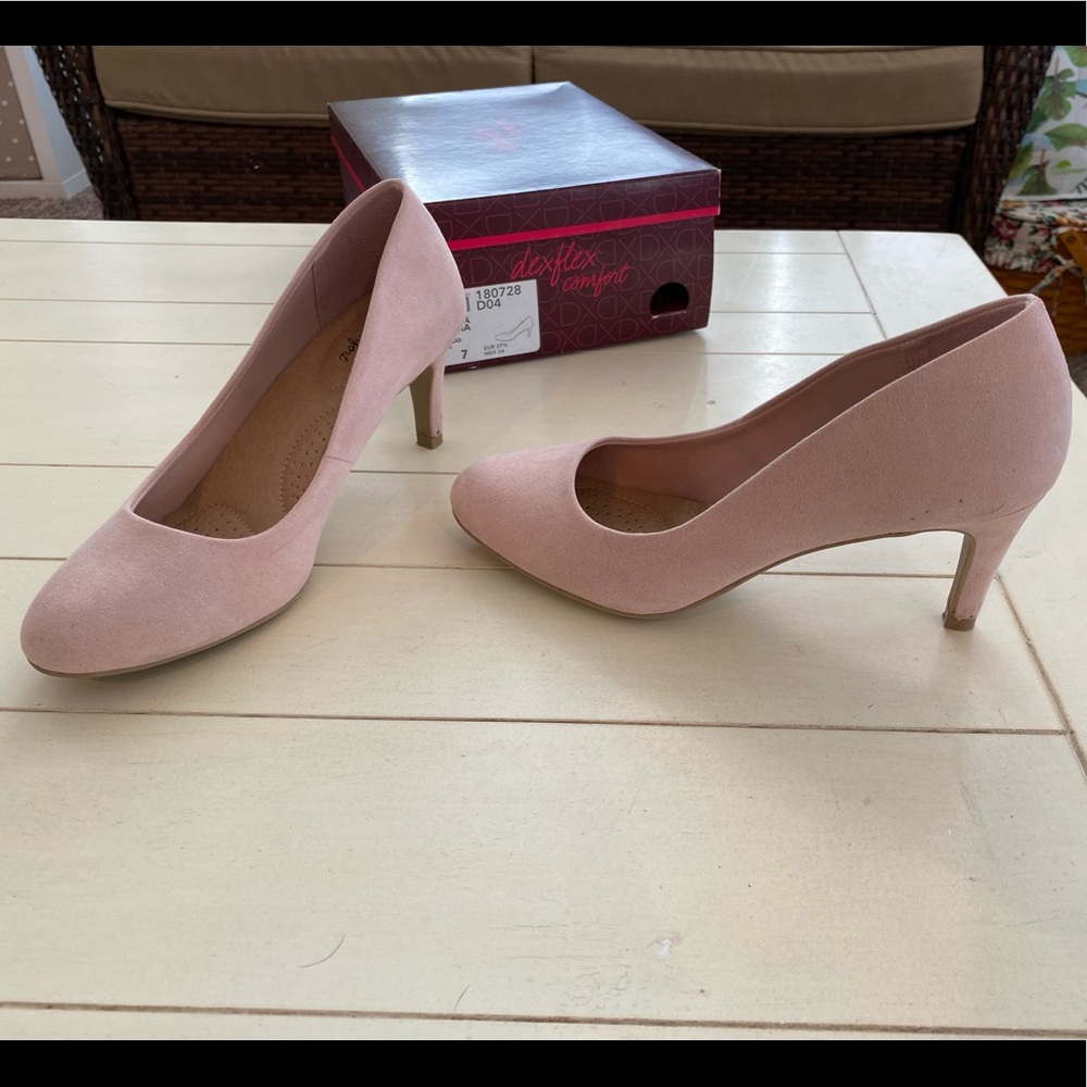 Comfortable Pink Heels